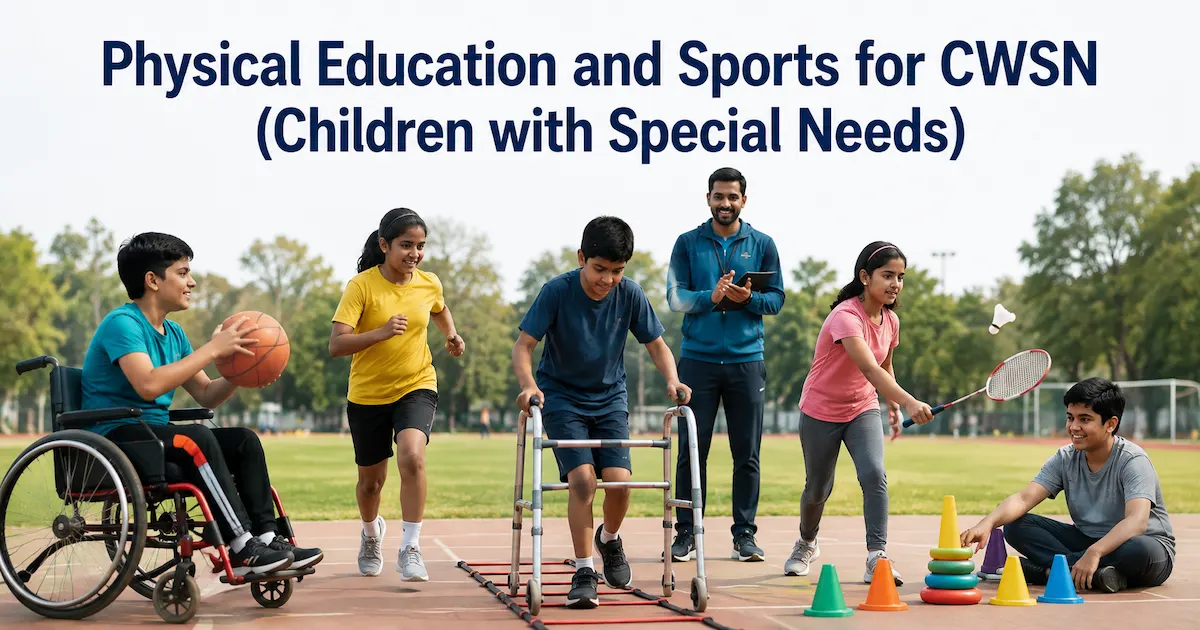 Children with special needs participating in inclusive physical education and sports activities