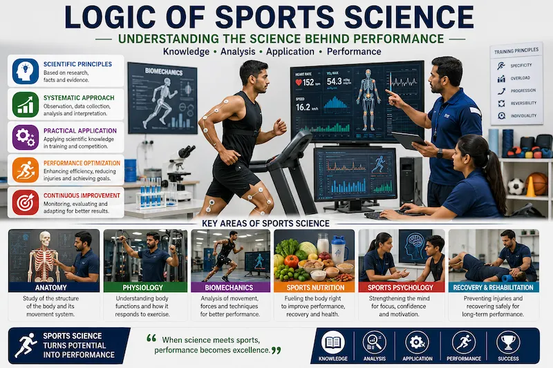 Sports scientist analyzing athlete performance using biomechanics physiology and sports performance data