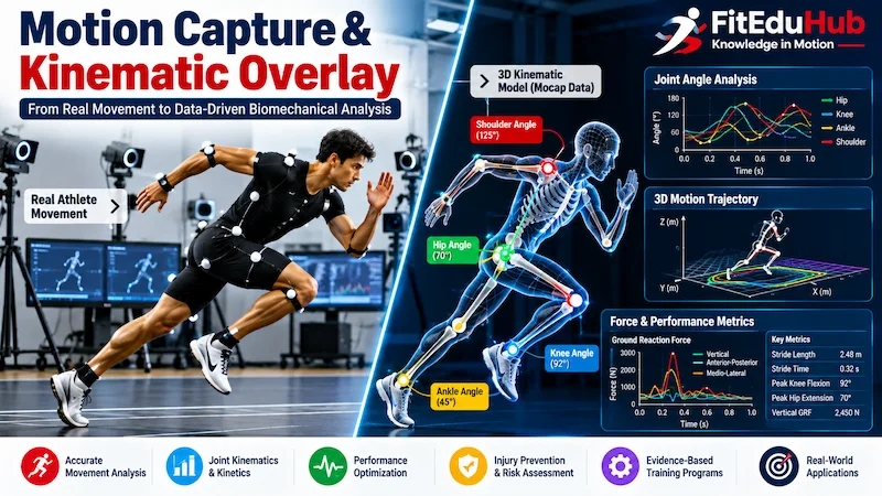 3D kinematic optical motion capture analysis in biomechanics laboratory