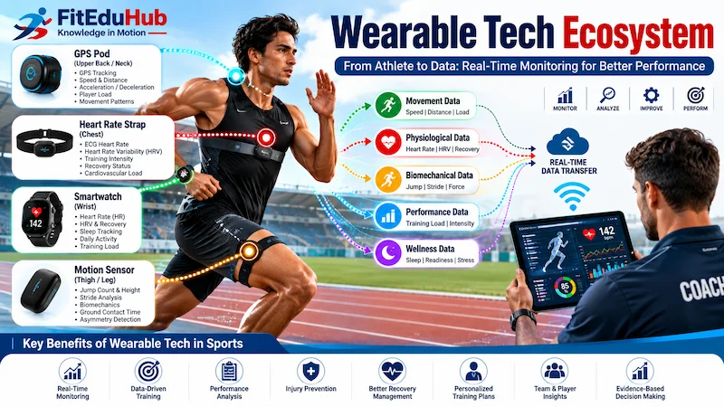 Wearable technology sensors and telemetry ecosystem in modern sports science